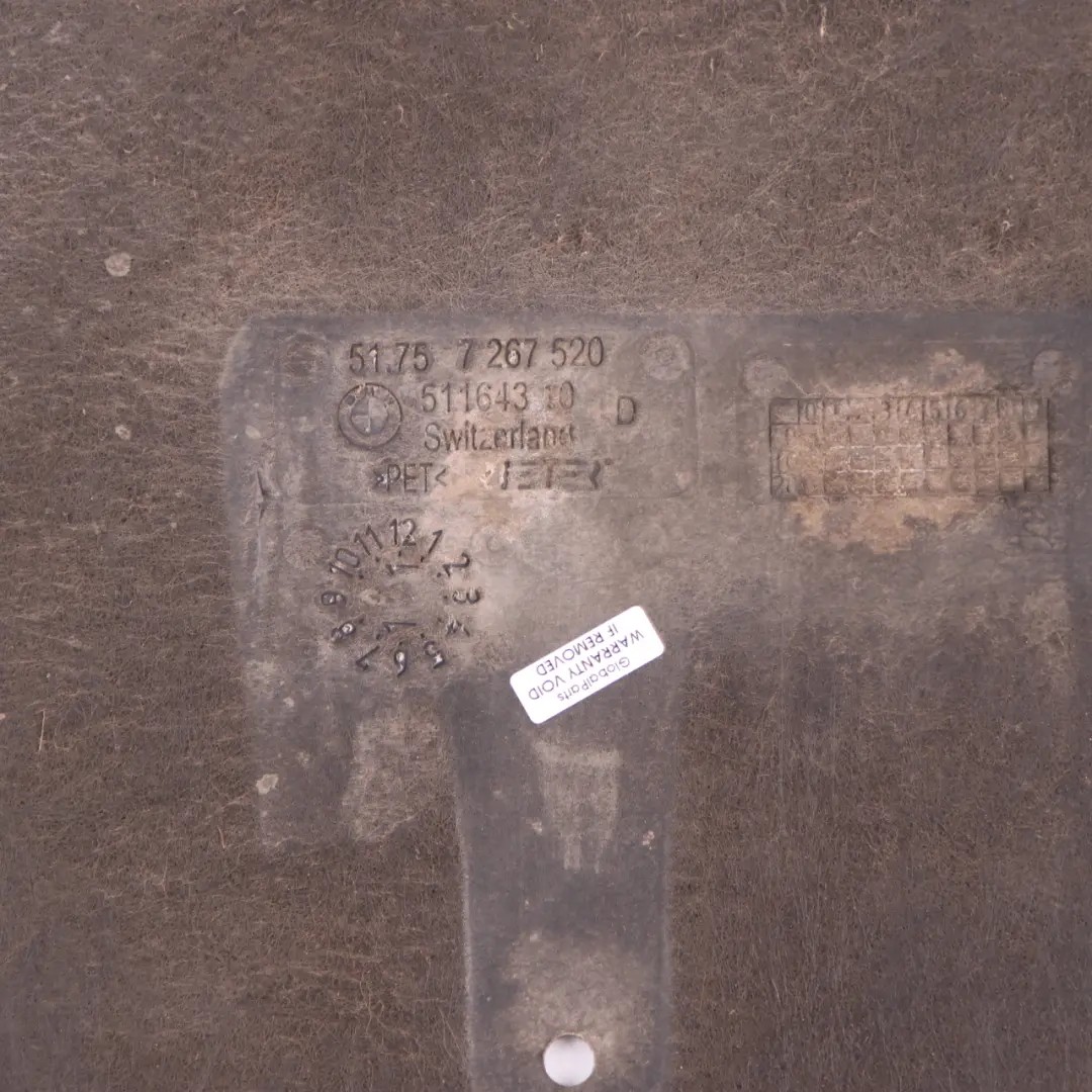 Mini Cooper D R55 R56 LCI N47N Copertura Pannello Motore Diesel - SKU 7267520-2 - Numero di parte 7267520