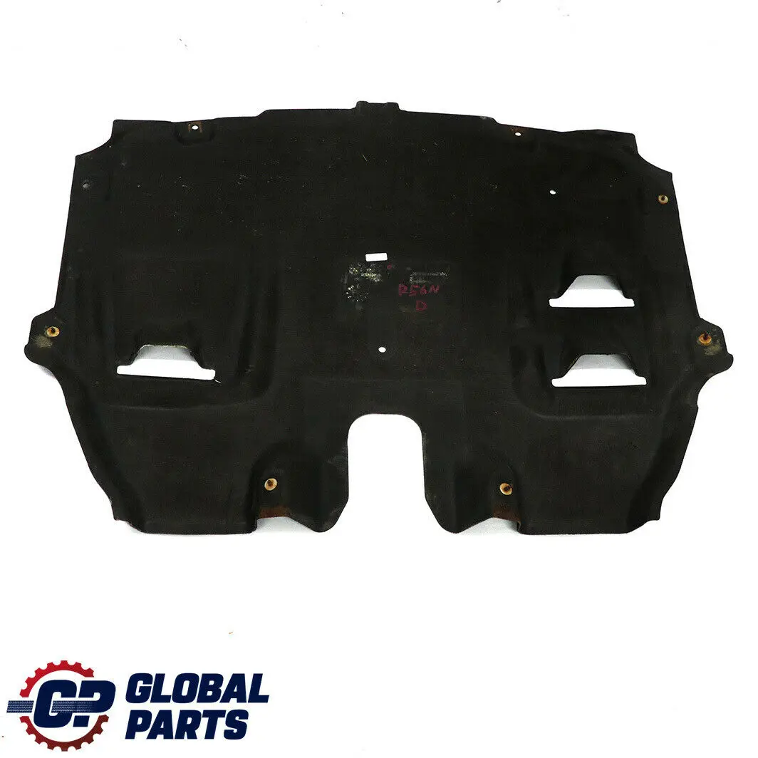 Tapa panel de la pantalla bajo el capó para Mini Cooper D R55 R56 LCI Motor Diesel con número de pieza 7267520 Mini Cooper D R55 R56 LCI Motor Diesel Tapa panel de la pantalla bajo el capó - SKU 7267520 - Número de pieza 7267520
