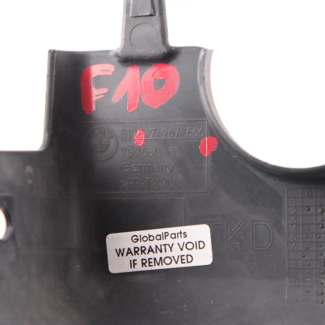 N47N Eje Delantero Tapa Soporte Subchasis Inferior Derecho para BMW F10 F11 con número de pieza 7267566 BMW F10 F11 N47N Eje Delantero Tapa Soporte Subchasis Inferior Derecho - SKU 7267566 - Número de pieza 7267566