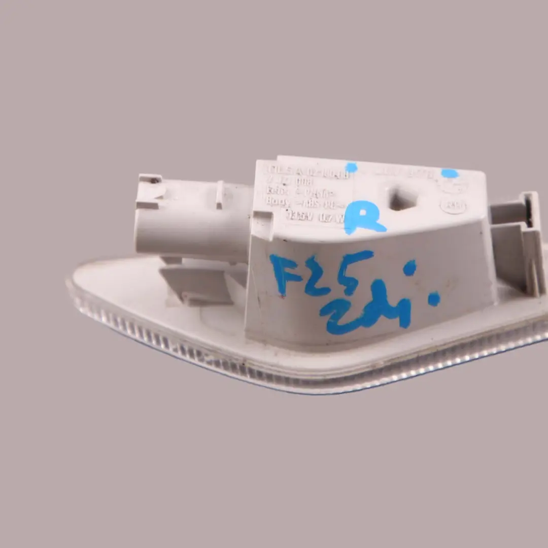 Lampeggiatore Parafango anteriore destro per BMW X3 F25 con numero di parte 7267978 BMW X3 F25 Lampeggiatore Parafango anteriore destro - SKU 7267978 - Numero di parte 7267978