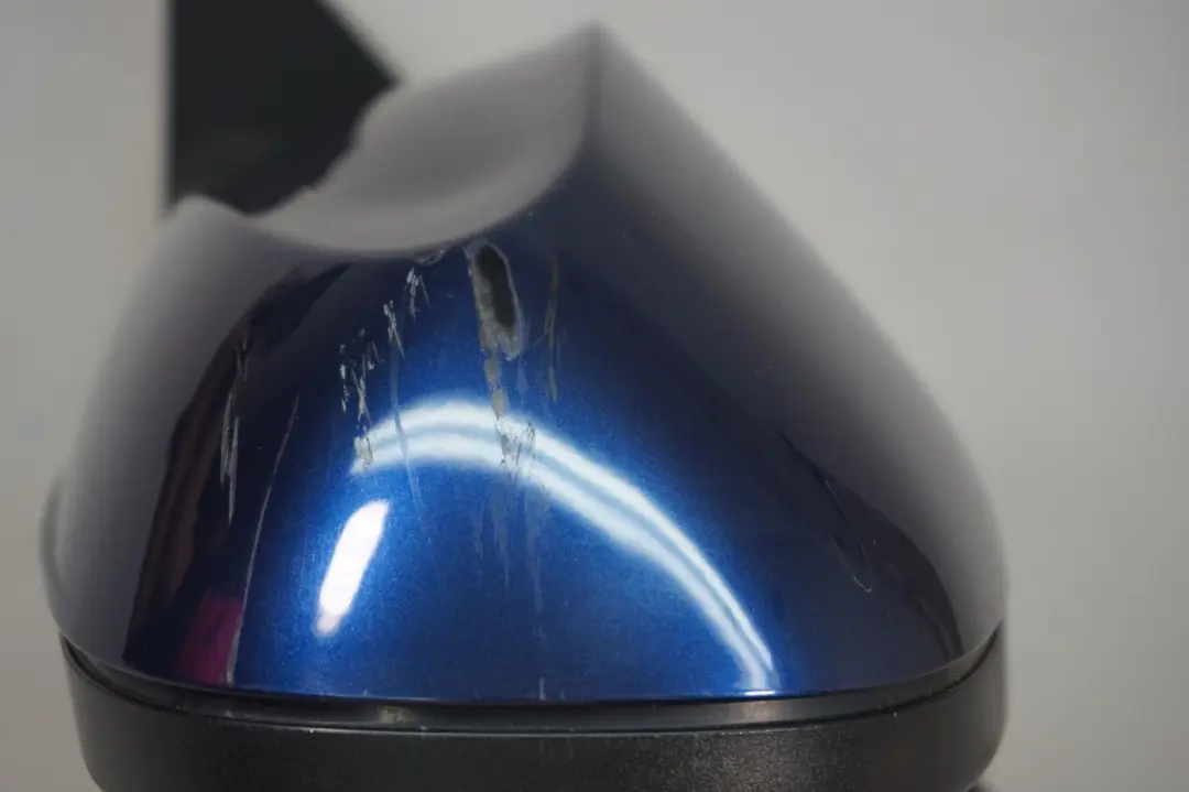 BMW 1 Series E87 LCI Heated Left Wing Mirror N/S Tiefseeblau Deep Sea Blue - SKU 7268125-DSB - Part number 7268125