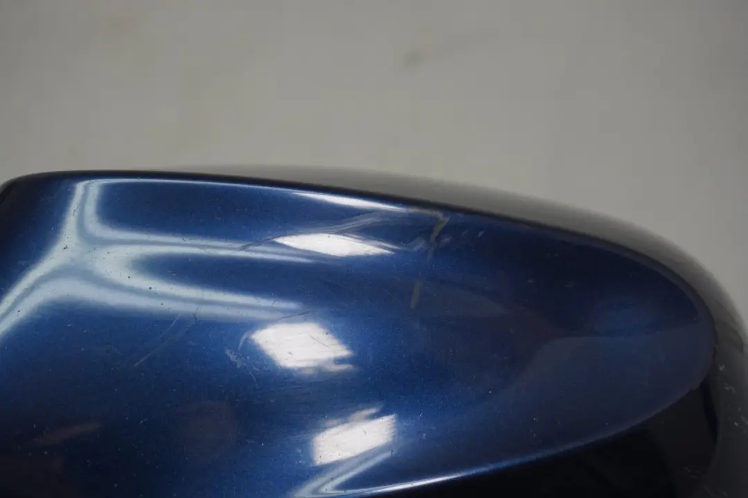 BMW 1 Series E87 LCI Heated Left Wing Mirror N/S Tiefseeblau Deep Sea Blue - SKU 7268125-DSB - Part number 7268125