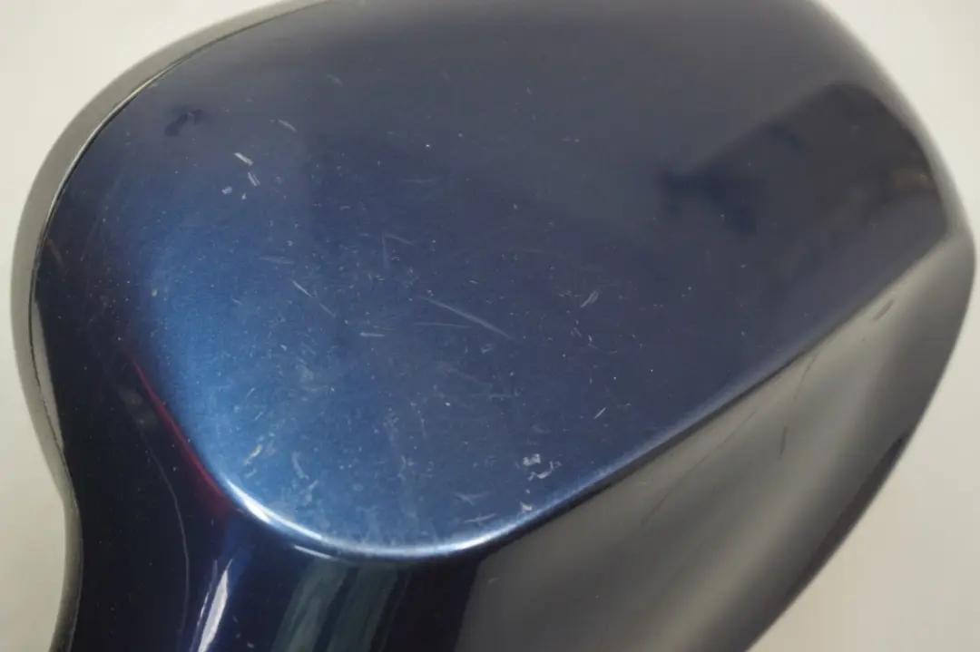 BMW 1 Series E87 LCI Heated Left Wing Mirror N/S Tiefseeblau Deep Sea Blue - SKU 7268125-DSB - Part number 7268125