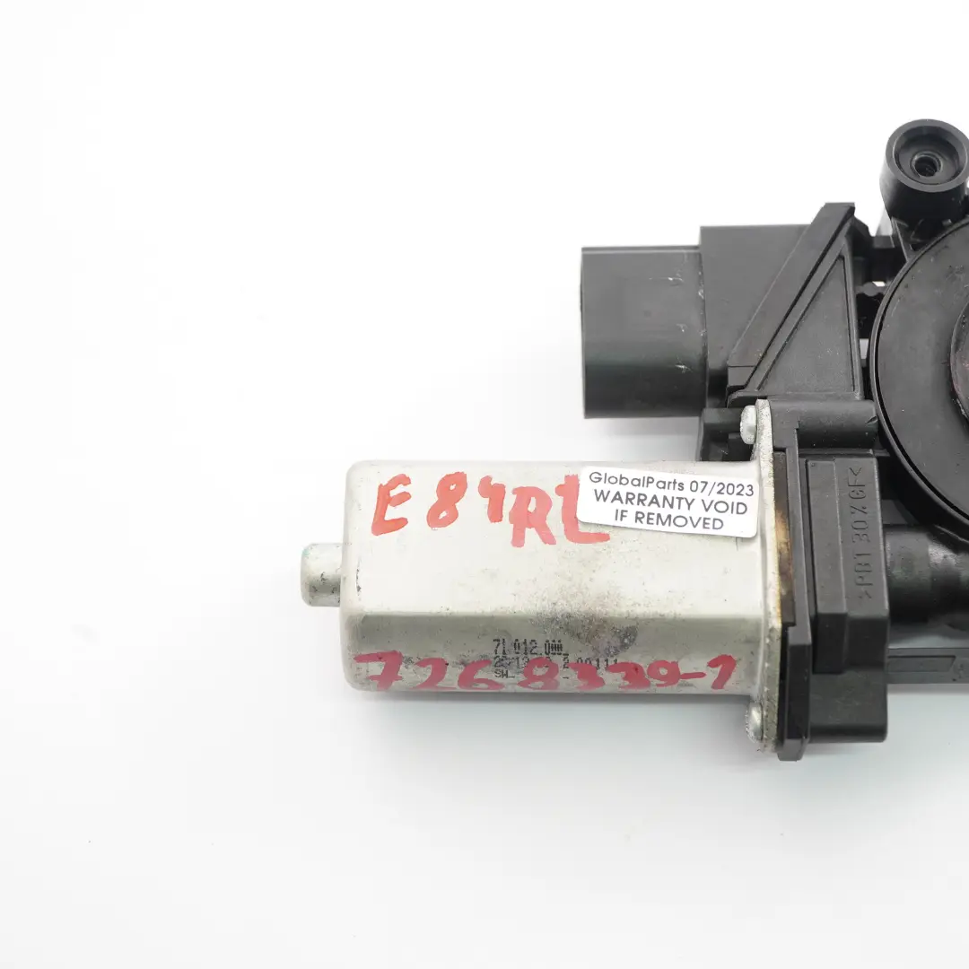 Lève-Vitre Moteur Porte Arrière Gauche d'entraînement pour BMW X1 E84 à propos du numéro de pièce 7268339 BMW X1 E84 Lève-Vitre Moteur Porte Arrière Gauche d'entraînement - SKU 7268339-1 - Numéro de pièce 7268339