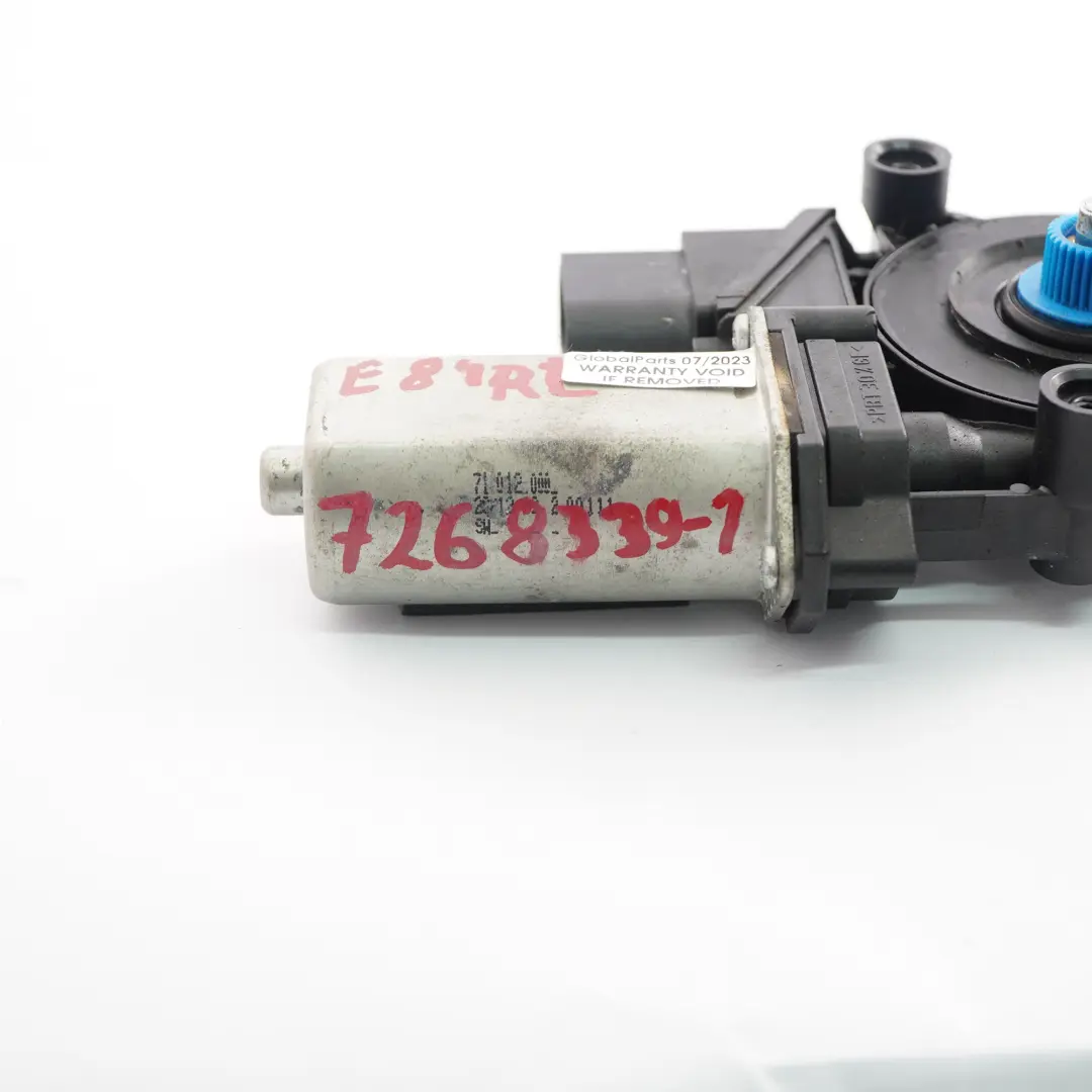 Window Lifter Motor Rear Door Left N/S Drive Actuator to BMW X1 E84 with Part number 7268339 BMW X1 E84 Window Lifter Motor Rear Door Left N/S Drive Actuator - SKU 7268339-1 - Part number 7268339