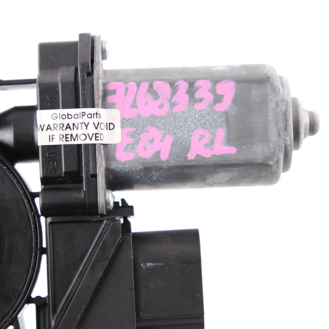 BMW X1 E84 Motor elevalunas puerta trasera izquierda Actuador - SKU 7268339 - Número de pieza 7268339