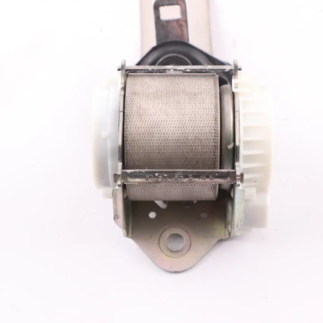 BMW F12 F13 Seat Belt Upper Rear Right O/S Seatbelt Ivory White - SKU 7268734 - Part number 7268734