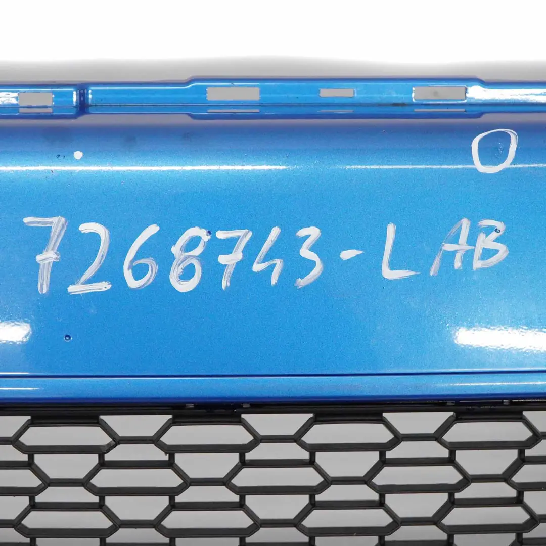 Mini Cooper S R55 R56 R57 LCI R58 Paraurti Anteriore Laser Blue Metallic - A59 - SKU 7268743-LAB - Numero di parte 7268743