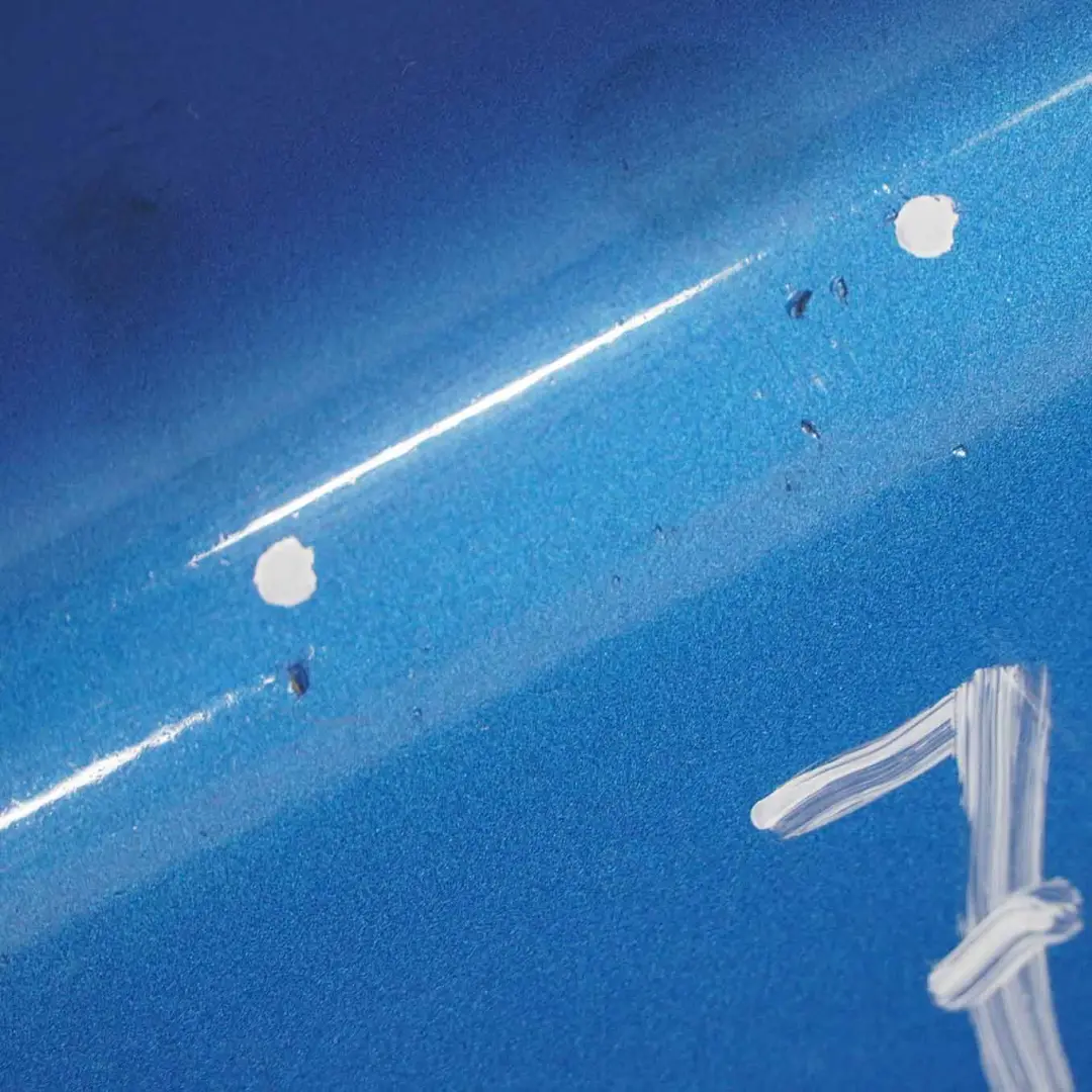 Mini Cooper S R55 R56 R57 LCI R58 Front Bumper Trim Laser Blue Metallic - A59 - SKU 7268743-LAB - Part number 7268743