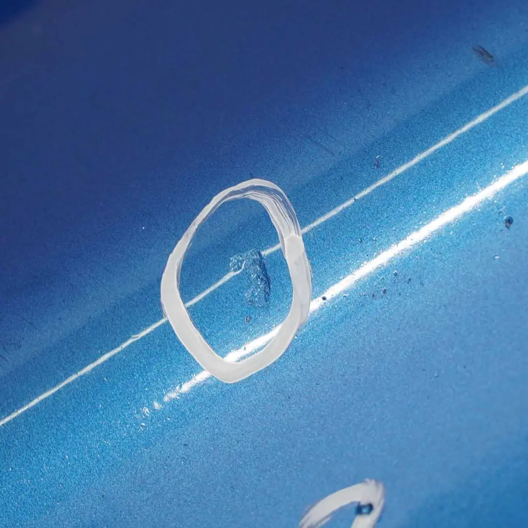 Mini Cooper S R55 R56 R57 LCI R58 Front Bumper Trim Laser Blue Metallic - A59 - SKU 7268743-LAB - Part number 7268743