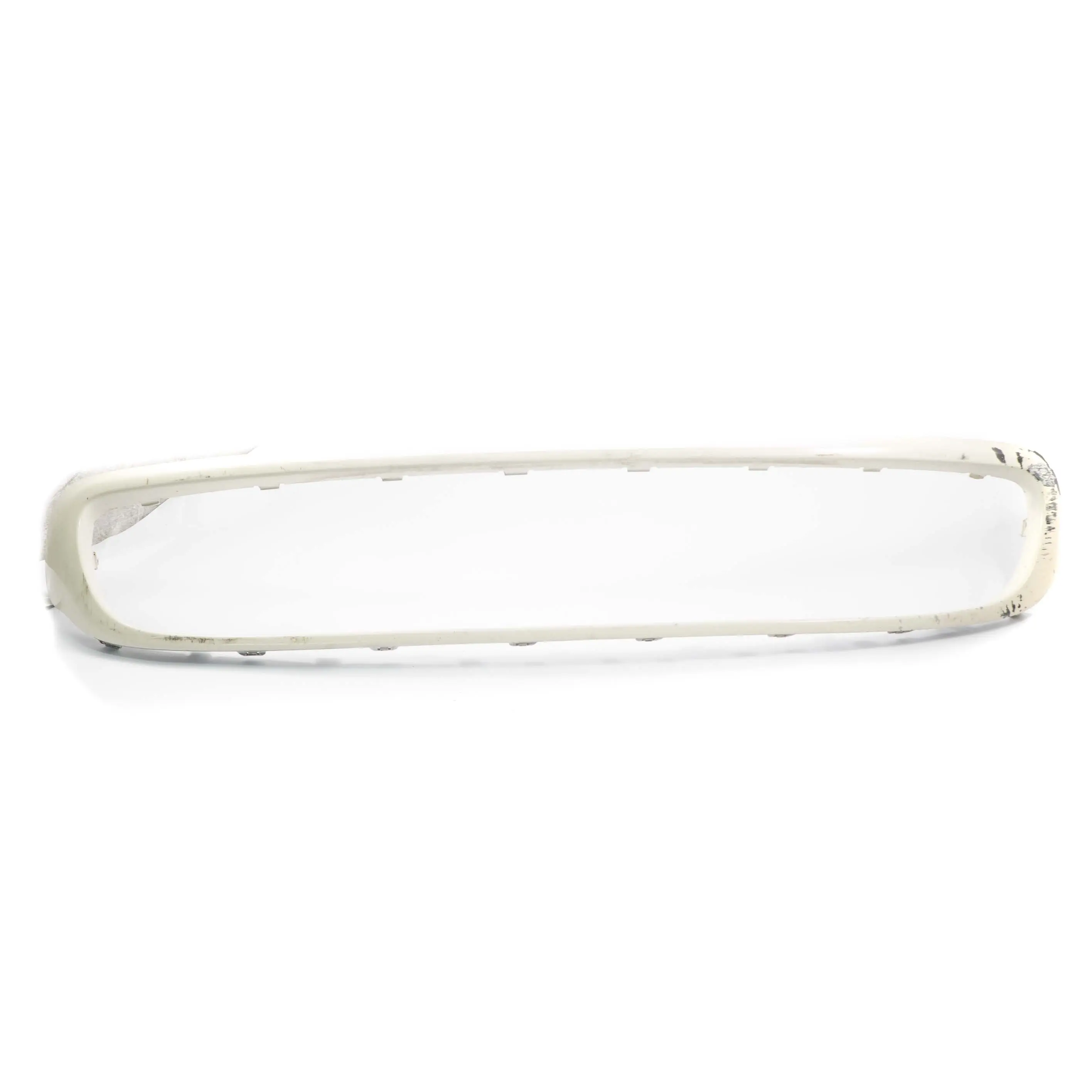 Mini R56 LCI Pare-chocs avant Cooper S Moulure d'entree d'air Blanc Poivre 850