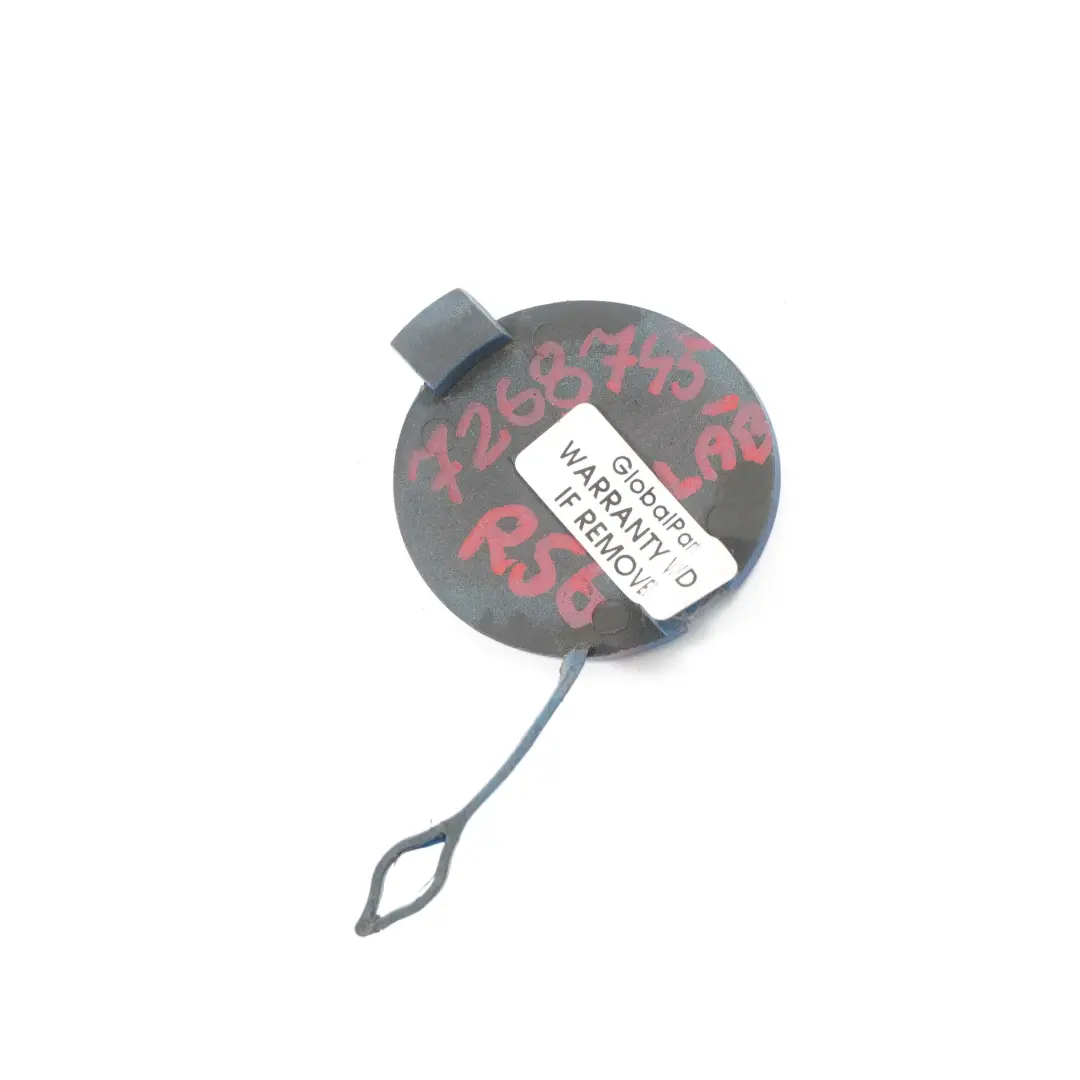 Tapa Parachoques Delantero Mini R56 LCI Flap Towing Eye Laser Blue Metallic A59 para con número de pieza 7268745 Tapa Parachoques Delantero Mini R56 LCI Flap Towing Eye Laser Blue Metallic A59 - SKU 7268745-LAB - Número de pieza 7268745