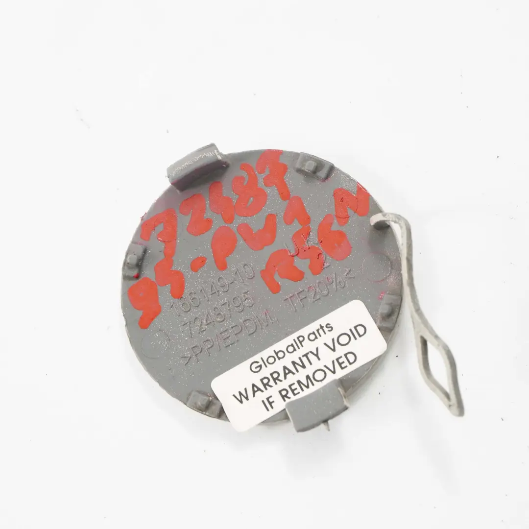 Tapa parachoques delantero Mini R56 R57 LCI Flap Towing Eye Pepper White 850 para con número de pieza 7268745 Tapa parachoques delantero Mini R56 R57 LCI Flap Towing Eye Pepper White 850 - SKU 7268745-PW1 - Número de pieza 7268745