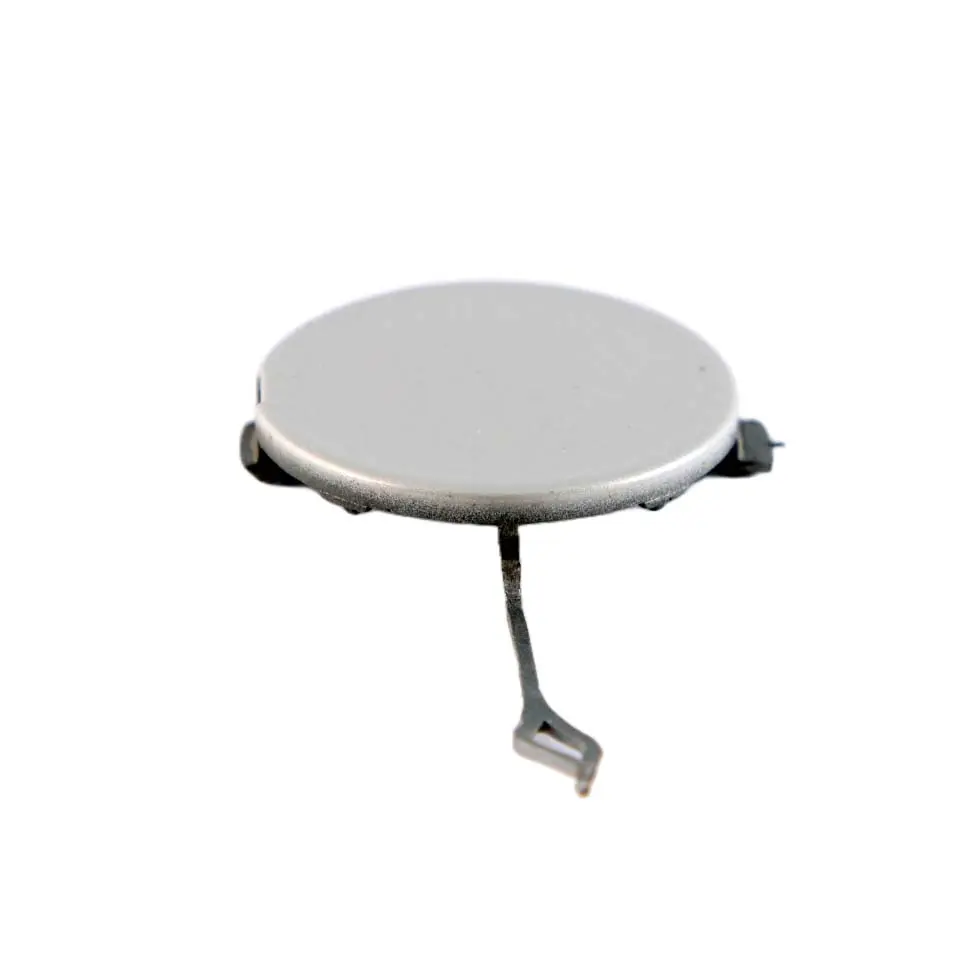 Flap Towing Eye Front Bumper White Silver to Mini Cooper One R56 R57 LCI Cover with Part number 7268745 Mini Cooper One R56 R57 LCI Cover Flap Towing Eye Front Bumper White Silver - SKU 7268745-WS - Part number 7268745