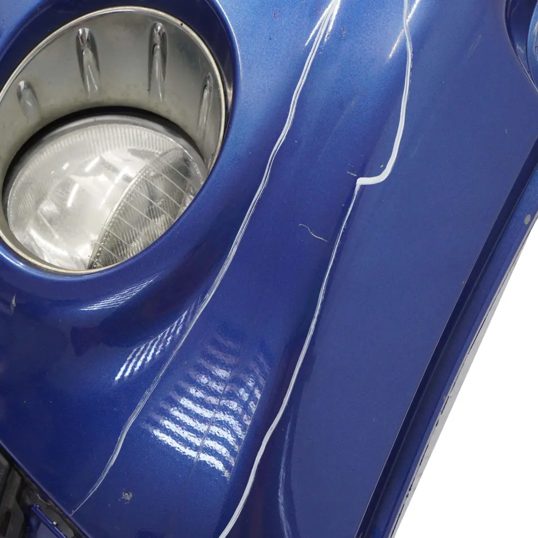  Front Bumper Mini R55 R56 LCI Complete Trim Panel Lightning Blue - A63 - SKU 7268746-LB - Part number 7268746