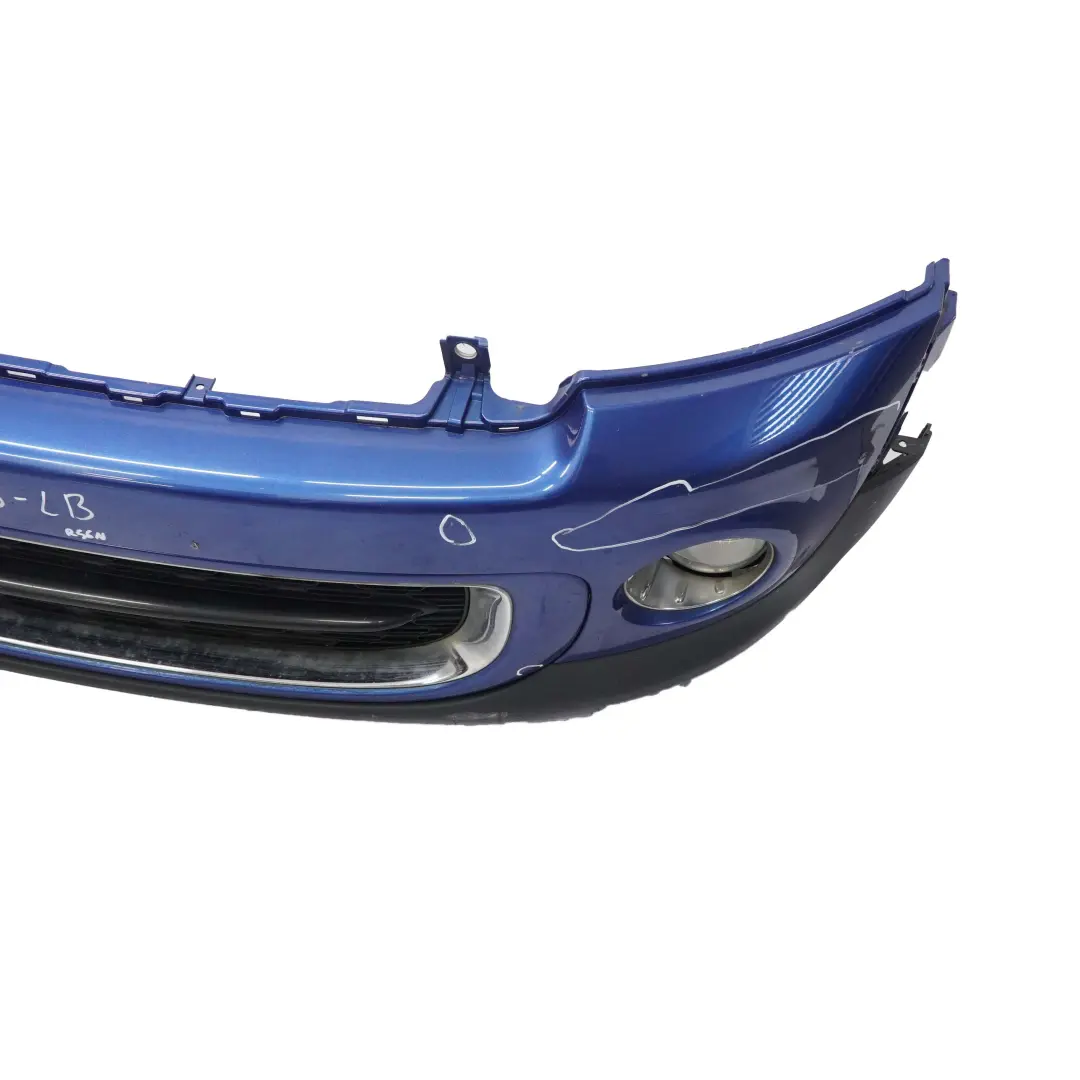  Front Bumper Mini R55 R56 LCI Complete Trim Panel Lightning Blue - A63 - SKU 7268746-LB - Part number 7268746