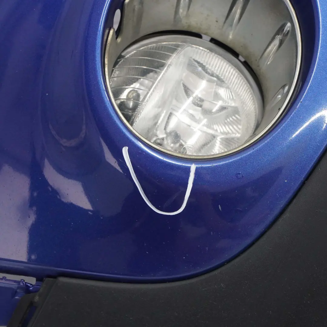  Front Bumper Mini R55 R56 LCI Complete Trim Panel Lightning Blue - A63 - SKU 7268746-LB - Part number 7268746