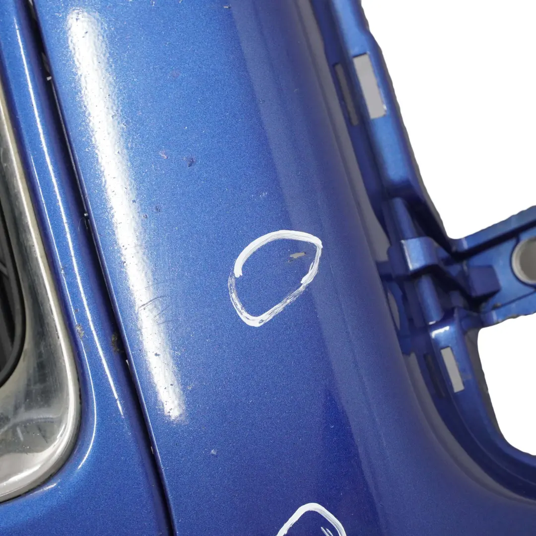  Front Bumper Mini R55 R56 LCI Complete Trim Panel Lightning Blue - A63 - SKU 7268746-LB - Part number 7268746