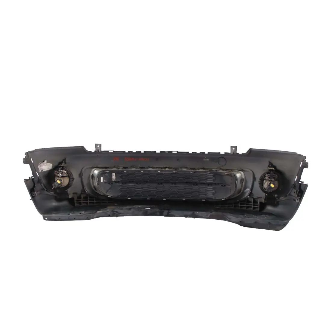 Front Bumper Complete Trim Panel Midnight Black - A94 to Mini R55 R56 LCI with Part number 7268746 Mini R55 R56 LCI Front Bumper Complete Trim Panel Midnight Black - A94 - SKU 7268746-MNB2 - Part number 7268746