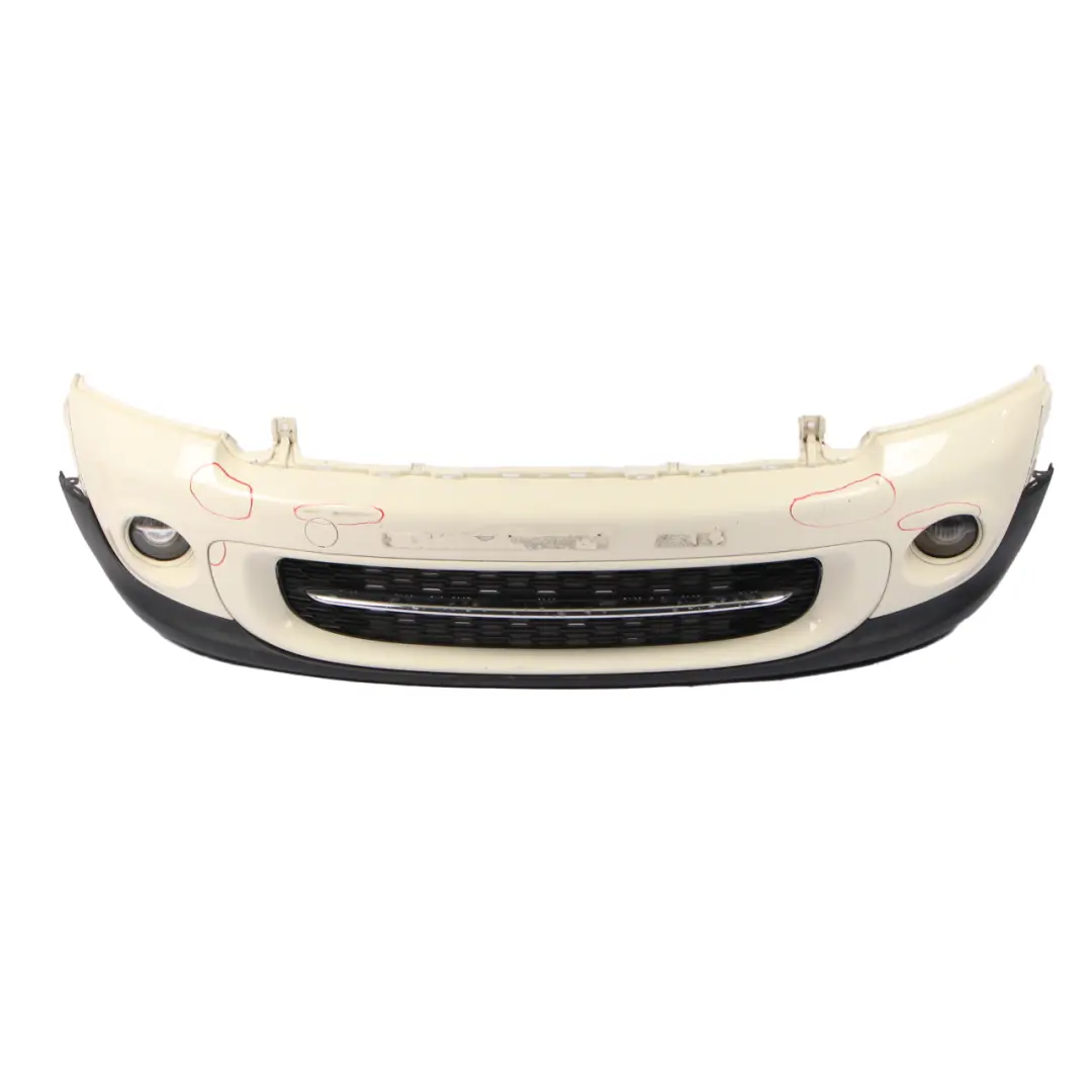  Front Bumper Mini R55 R56 LCI Complete Trim Panel Pepper White - 850 - SKU 7268746-PW - Part number 7268746