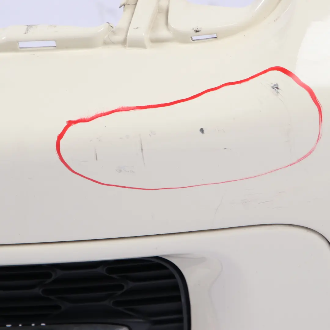 Mini R55 R56 LCI Stoßstange Vorne Komplett Zierleiste Pepper Weiß 850 - SKU 7268746-PW - Teilenummer 7268746