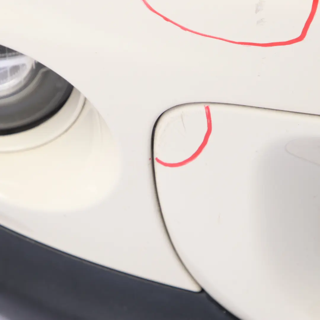  Front Bumper Mini R55 R56 LCI Complete Trim Panel Pepper White - 850 - SKU 7268746-PW - Part number 7268746