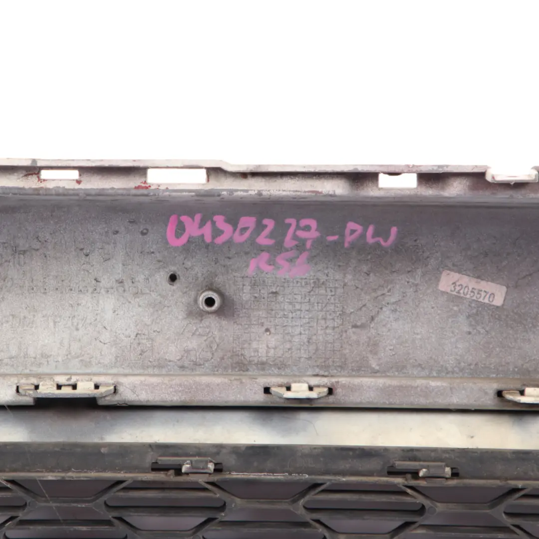 Front Bumper Mini R55 R56 LCI Complete Trim Panel Pepper White - 850 to with Part number 7268746 Front Bumper Mini R55 R56 LCI Complete Trim Panel Pepper White - 850 - SKU 7268746-PW - Part number 7268746