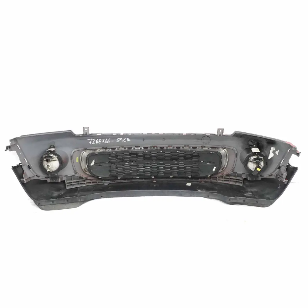  Front Bumper Mini R55 R56 LCI Complete Trim Panel Spice Orange Metallic - B23 - SKU 7268746-SPICE - Part number 7268746