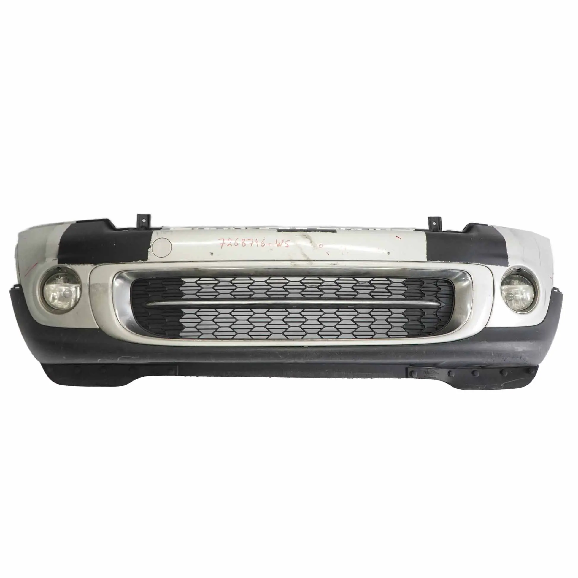 Paraurti anteriore Mini R55 R56 LCI Pannello completo Bianco Argento - A62