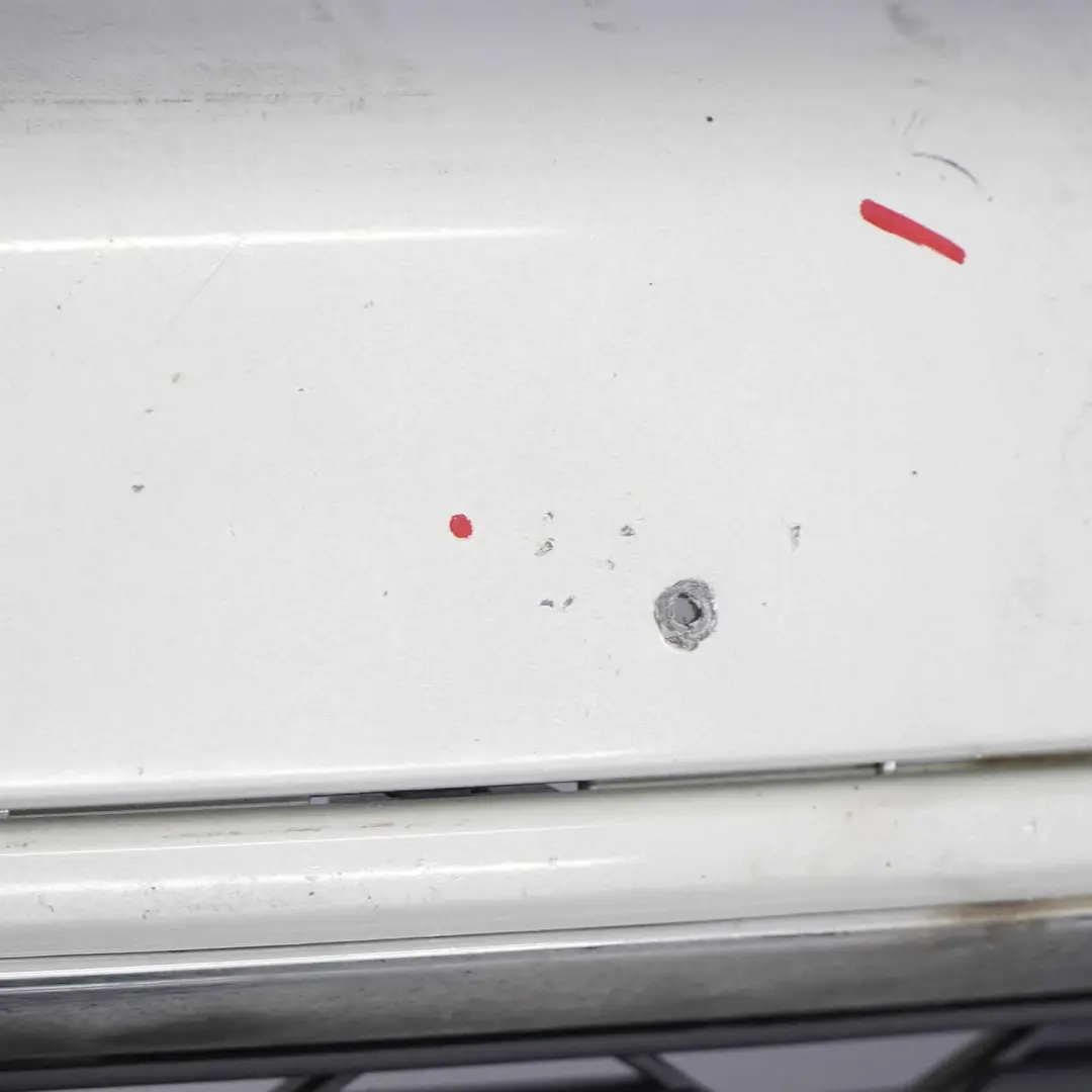  Front Bumper Mini R55 R56 LCI Complete Trim Panel White Silver Metallic - A62 - SKU 7268746-WS - Part number 7268746