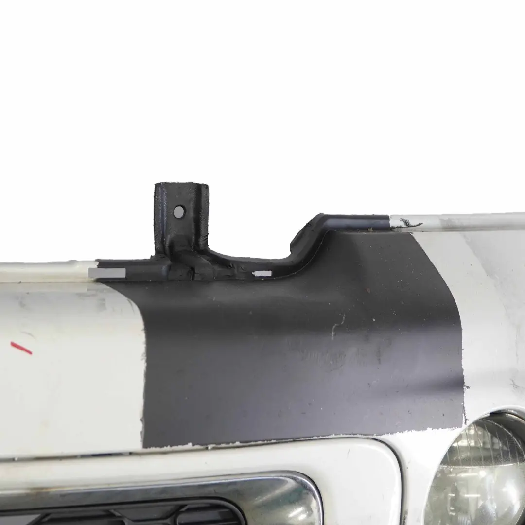  Front Bumper Mini R55 R56 LCI Complete Trim Panel White Silver Metallic - A62 - SKU 7268746-WS - Part number 7268746
