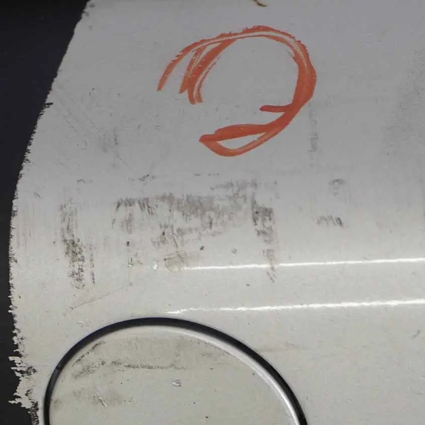  Front Bumper Mini R55 R56 LCI Complete Trim Panel White Silver Metallic - A62 - SKU 7268746-WS - Part number 7268746