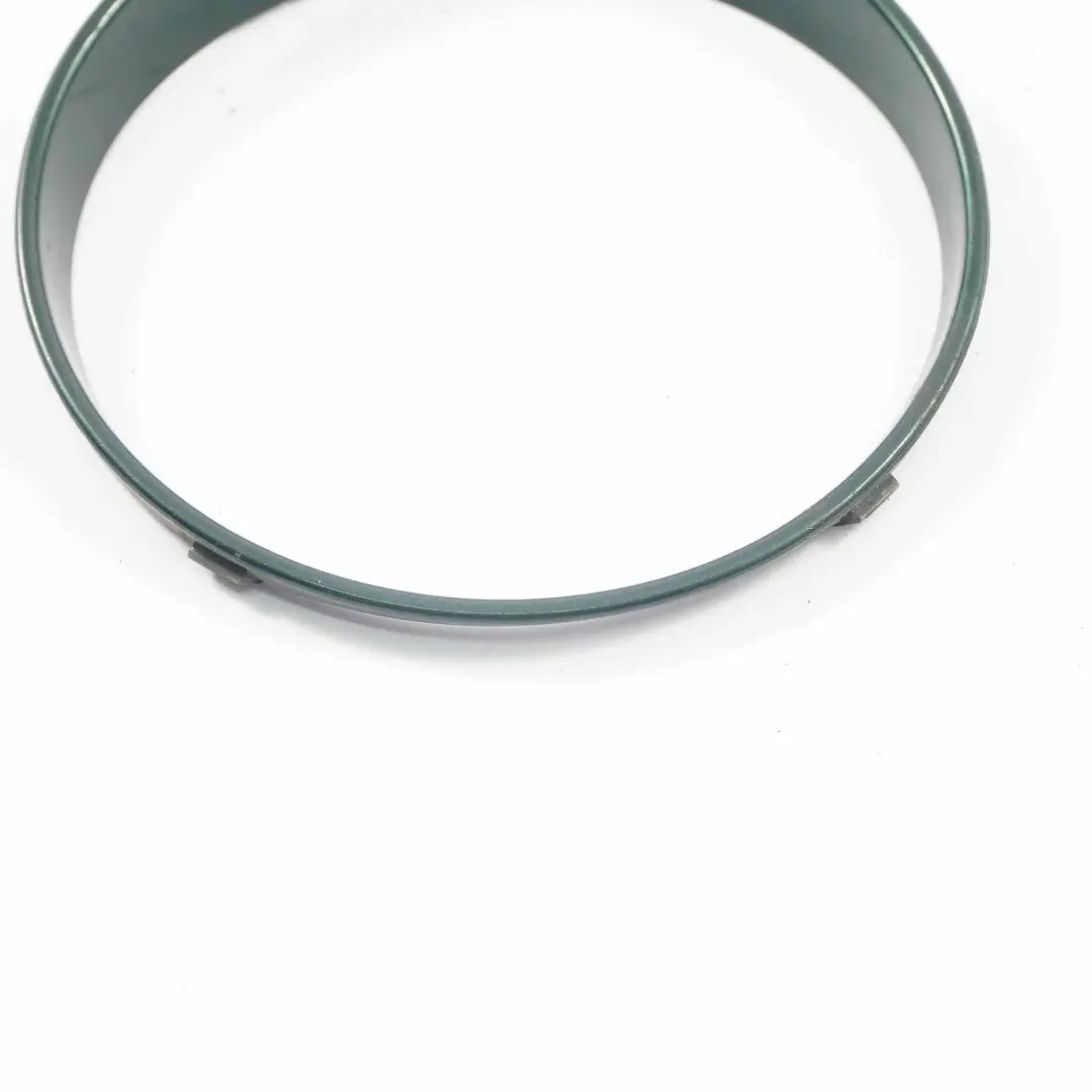 Fog Lamp Cover Mini R56 LCI Front Bumper Left N/S Ring British Racing Green II to with Part number 7268747 Fog Lamp Cover Mini R56 LCI Front Bumper Left N/S Ring British Racing Green II - SKU 7268747-BRGII - Part number 7268747