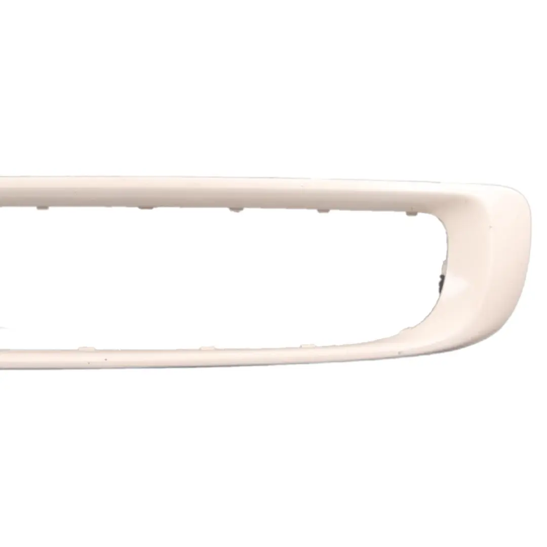 Front Bumper Trim Mini R56 R57 LCI Grille Panel Cover Pepper White 850 to with Part number 7268751 Front Bumper Trim Mini R56 R57 LCI Grille Panel Cover Pepper White 850 - SKU 7268751-PW - Part number 7268751