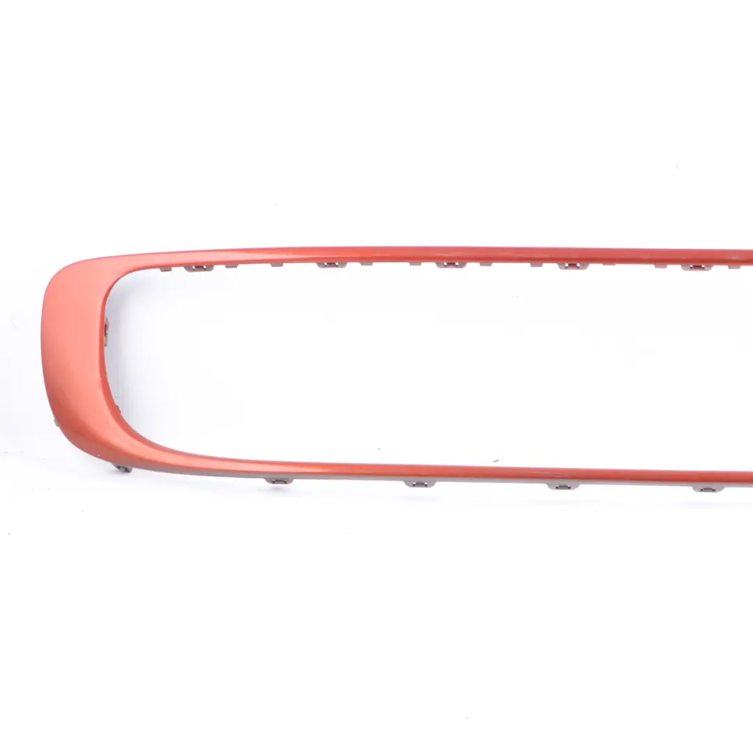 Bumper Air Inlet Mini R56 R57 LCI Front Bumper Moulding Trim Spice Orange B23 to with Part number 7268752 Bumper Air Inlet Mini R56 R57 LCI Front Bumper Moulding Trim Spice Orange B23 - SKU 7268752-SPICE1 - Part number 7268752