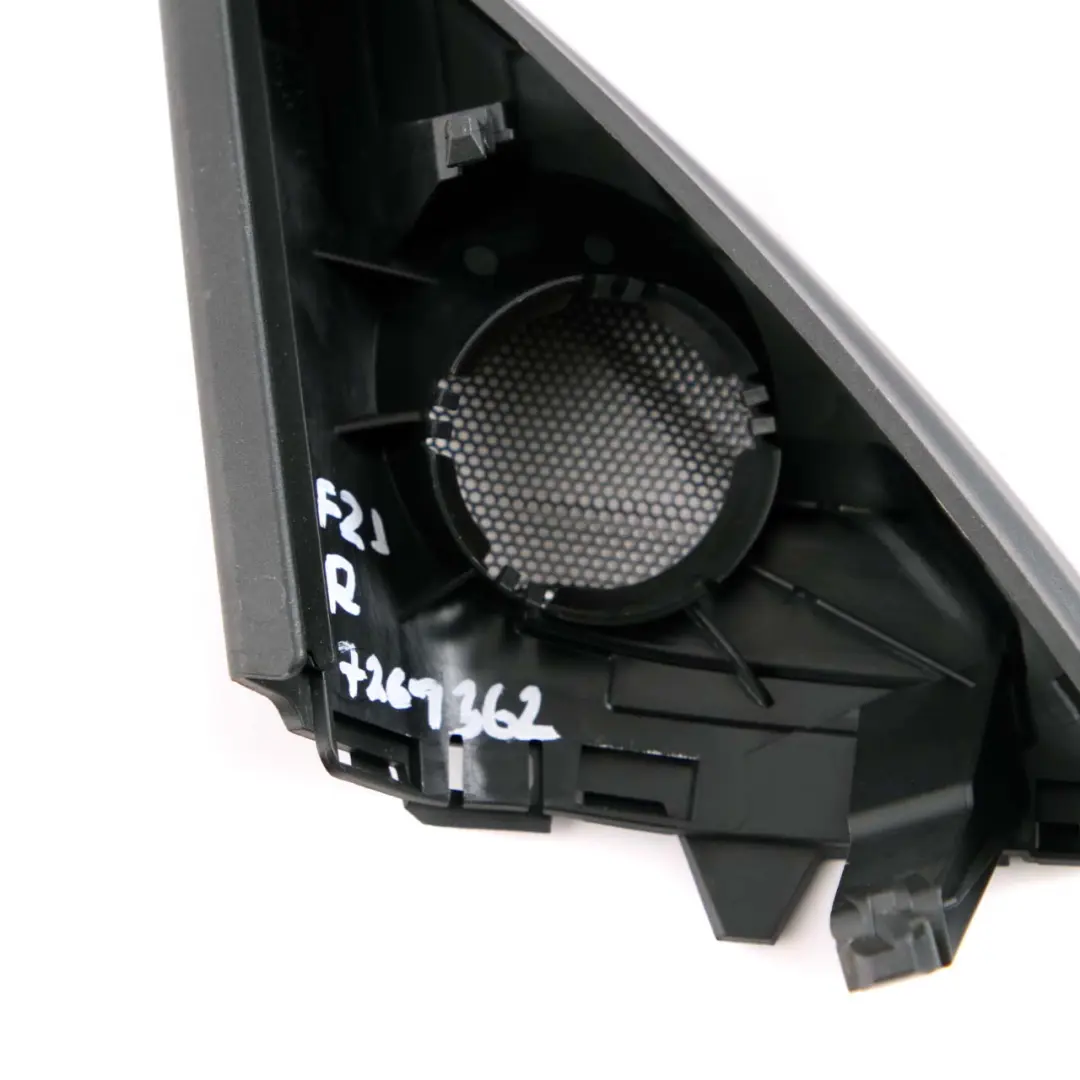 Moulure d'angle Interieur Droit Hi-Fi Harman Kardon pour BMW F21 F22 F23 à propos du numéro de pièce 7269362 BMW F21 F22 F23 Moulure d'angle Interieur Droit Hi-Fi Harman Kardon - SKU 7269362-1 - Numéro de pièce 7269362