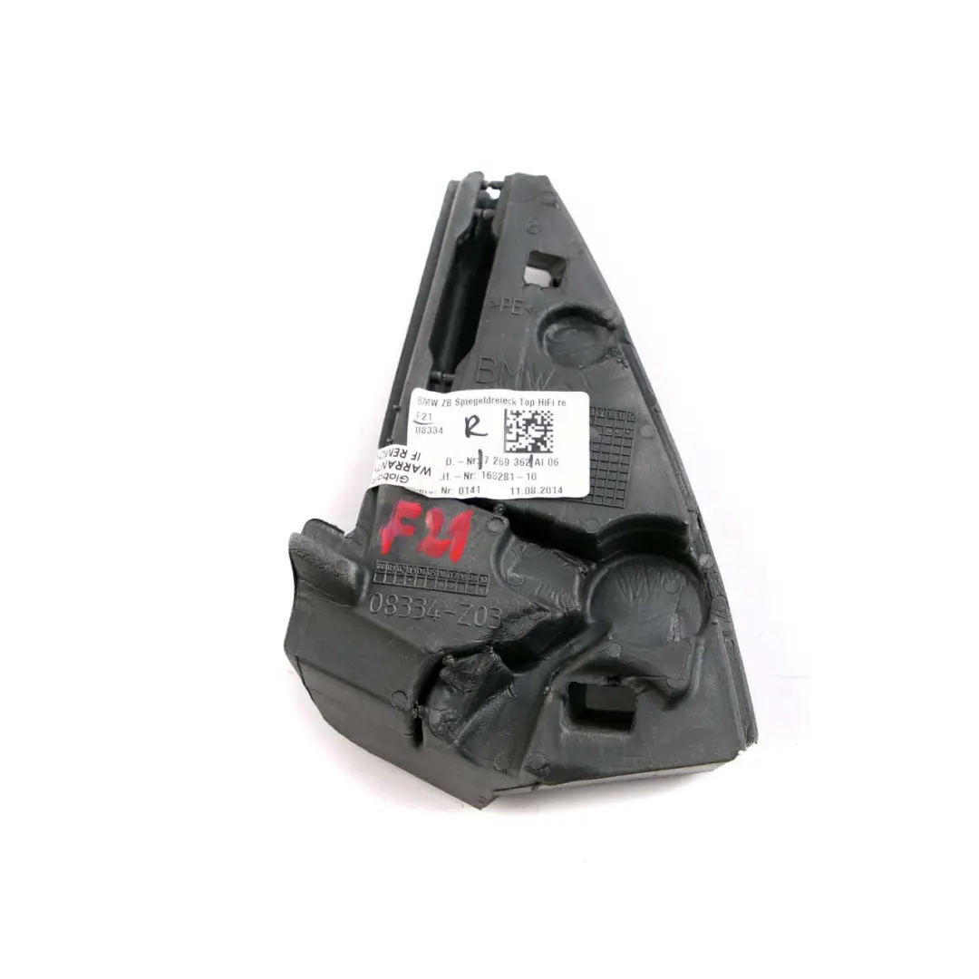 BMW F21 F22 F23 Junta Esquina Moldura Interior Derecha Junta - SKU 7269362 - Número de pieza 7269362