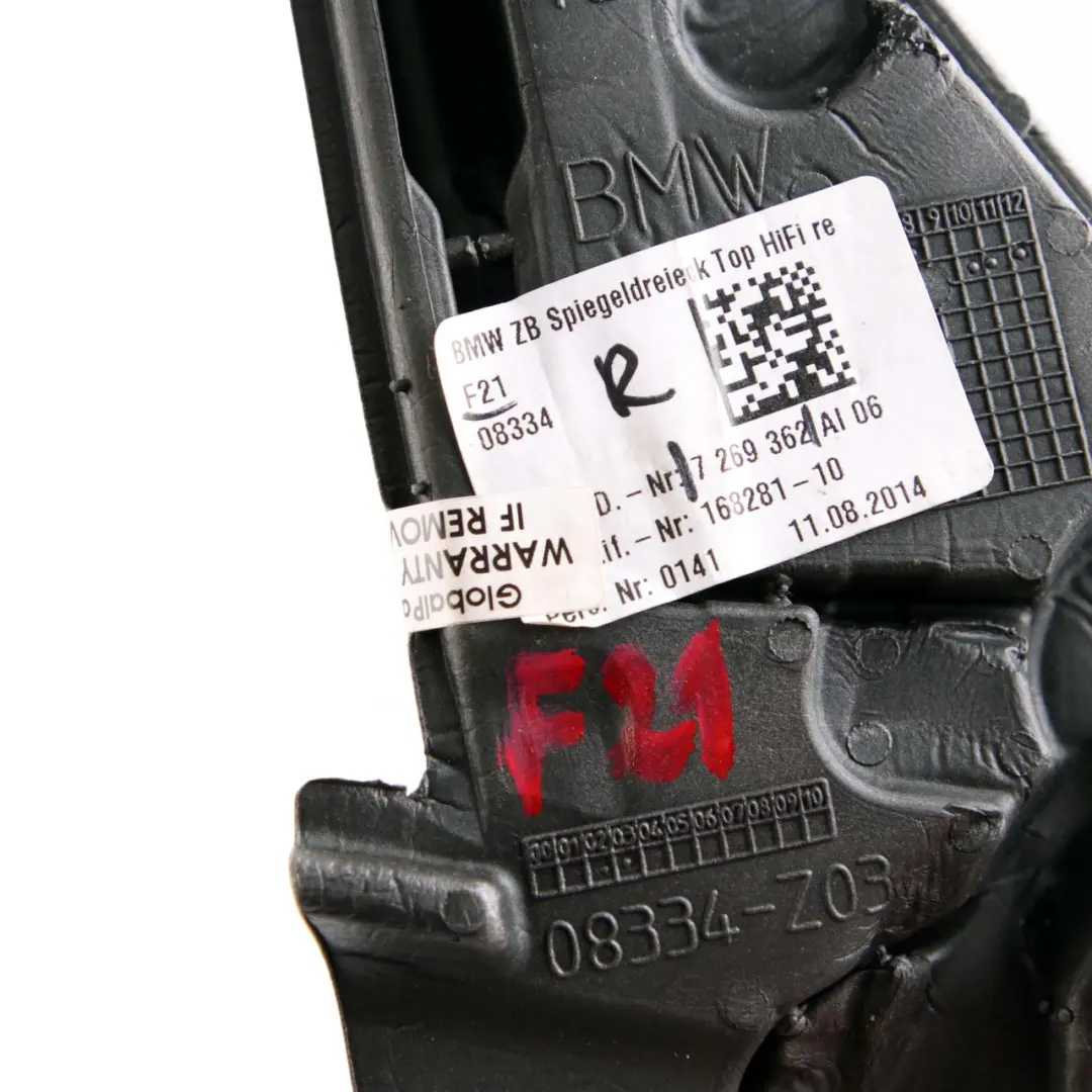 Dichtung Ecke Formteil Innenraum Rechts Dichtung für BMW F21 F22 F23 mit Teilenummer 7269362 BMW F21 F22 F23 Dichtung Ecke Formteil Innenraum Rechts Dichtung - SKU 7269362 - Teilenummer 7269362