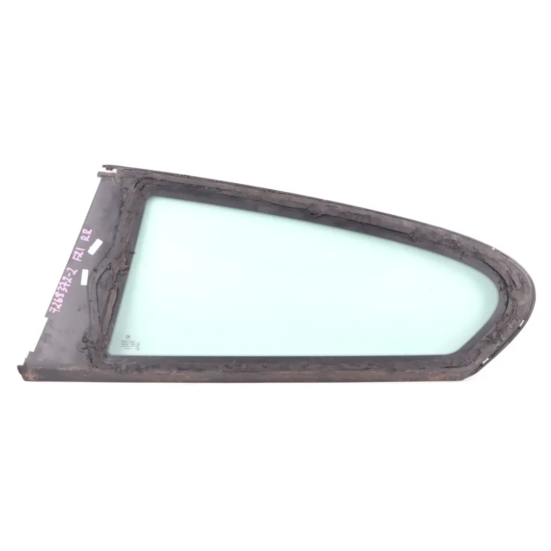 BMW F21 Side Window Glass Fixed Rear Right O/S Glazing Window - SKU 7269372-2 - Part number 7269372