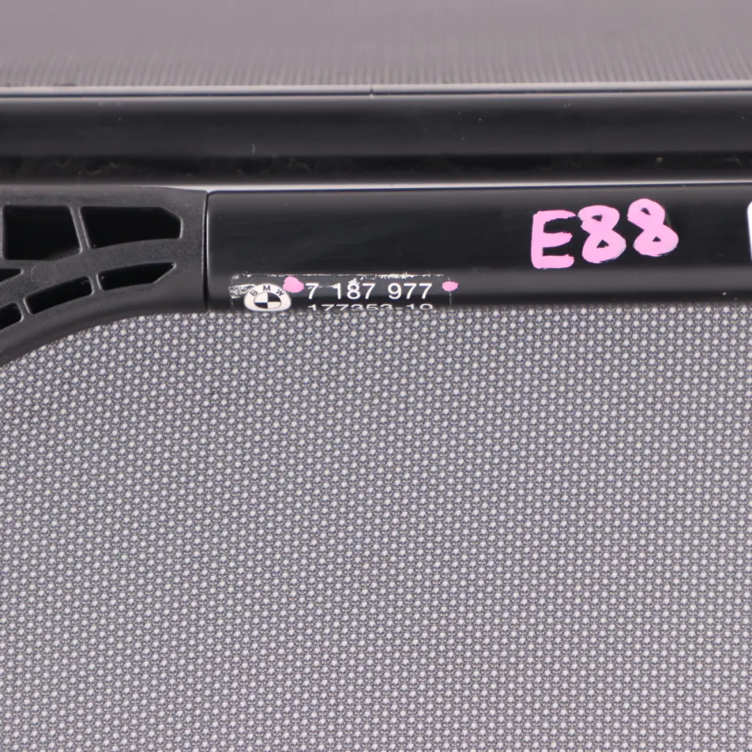 BMW E88 Convertible Wind Deflector Protection Shield Centre Trim Panel 7187977 - SKU 7269436 - Part number 7269436