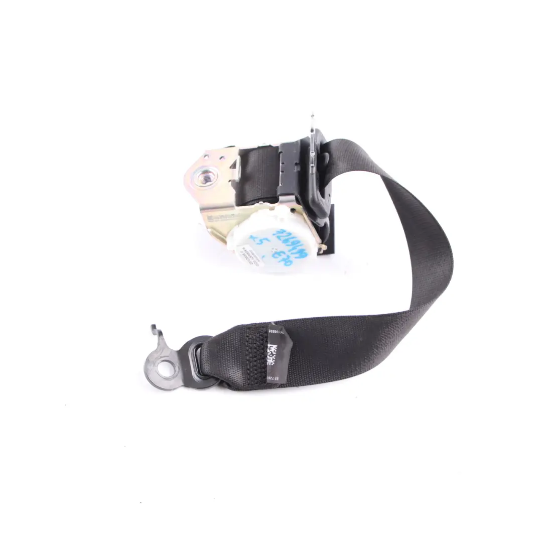 BMW F01 F02 Parte superior trasera central Negro Cinturón seguridad - SKU 7269499 - Número de pieza 7269499