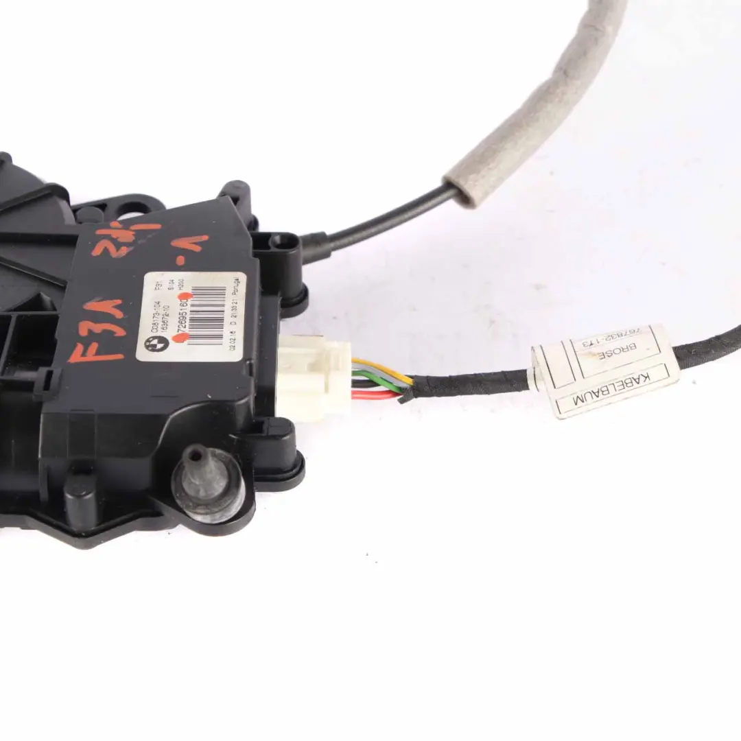 Zentral Verriegelungs Motor BMW F31 F36 Kofferraum Deckel Antrieb für mit Teilenummer 7269516 Zentral Verriegelungs Motor BMW F31 F36 Kofferraum Deckel Antrieb - SKU 7269516-1 - Teilenummer 7269516