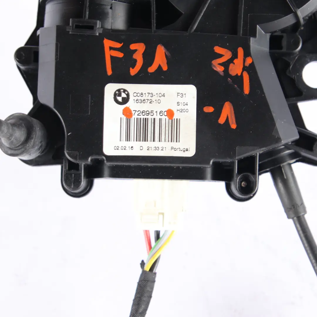  Motor De Cierre Eléctrico BMW F31 F36 Accionamiento Tapa del Maletero - SKU 7269516-1 - Número de pieza 7269516