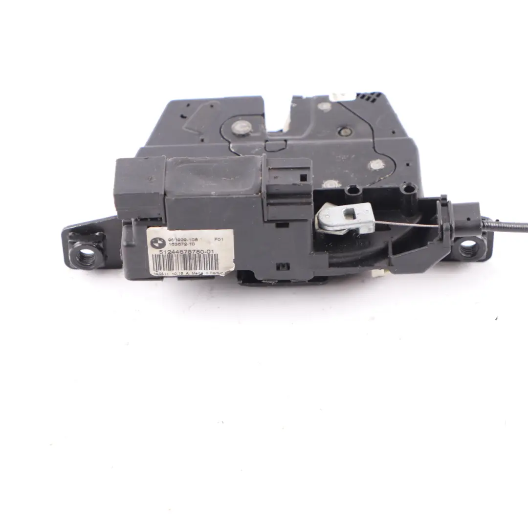 Serratura del coperchio del bagagliaio BMW F31 F10 F01 F15 X5 per con numero di parte 7269543 Serratura del coperchio del bagagliaio BMW F31 F10 F01 F15 X5 - SKU 7269543-3 - Numero di parte 7269543