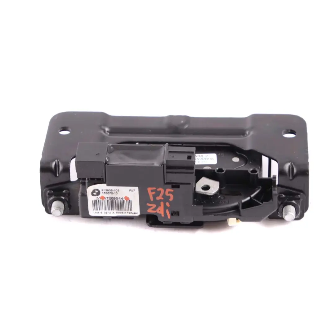 Boot Trunk Lid Tailgate Lock Latch Mechanism Rear to BMW F11 F25 F26 with Part number 7269544 BMW F11 F25 F26 Boot Trunk Lid Tailgate Lock Latch Mechanism Rear - SKU 7269544-1 - Part number 7269544