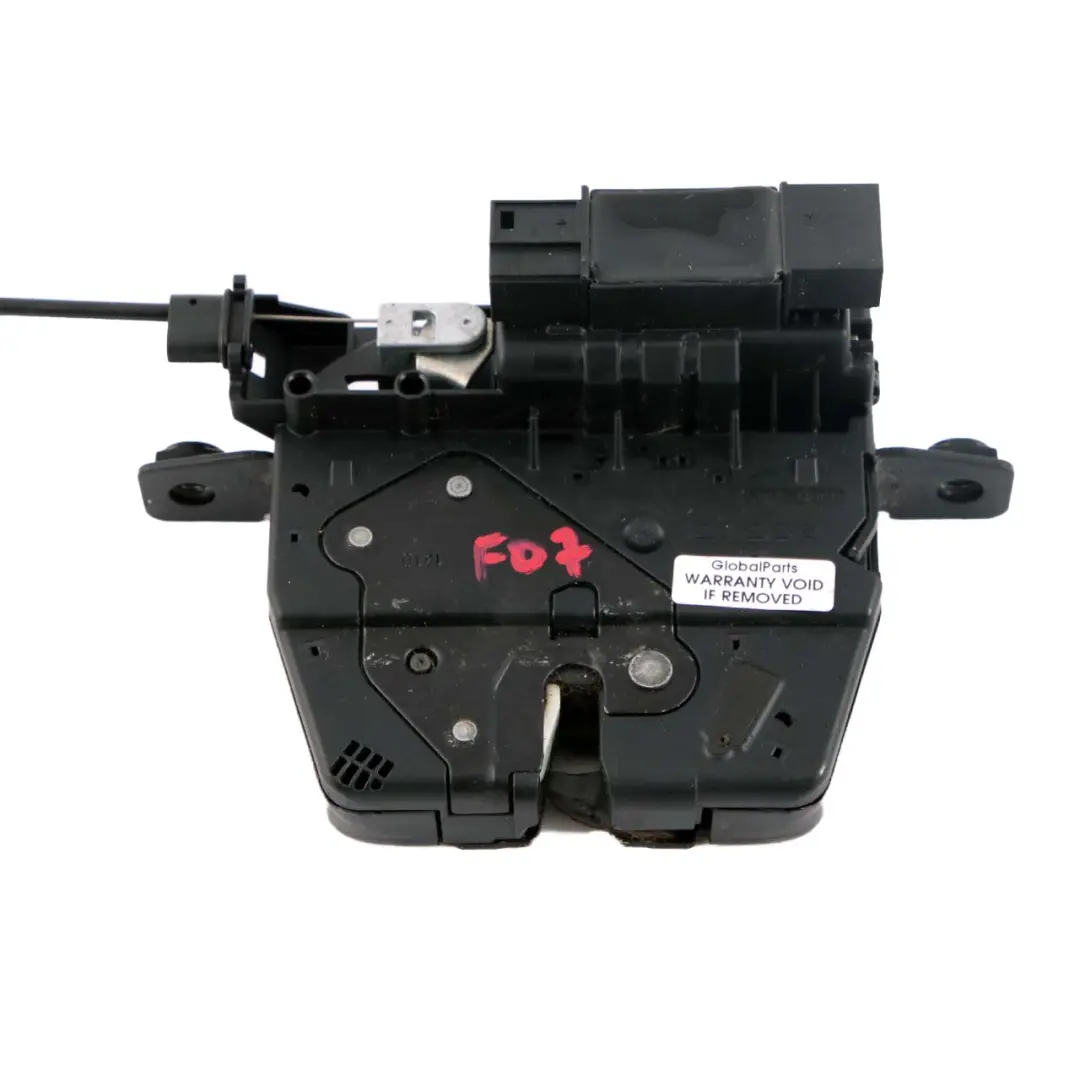 Boot Trunk Lid Lock Latch Mechanism Rear to BMW F07 GT Tailgate with Part number 7269544 BMW F07 GT Tailgate Boot Trunk Lid Lock Latch Mechanism Rear - SKU 7269544-2 - Part number 7269544