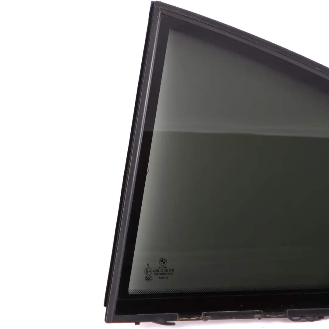 BMW F30 Door Fixed Side Window Glass Pane Black SSG Rear Left N/S AS3 - SKU 7269557 - Part number 7269557