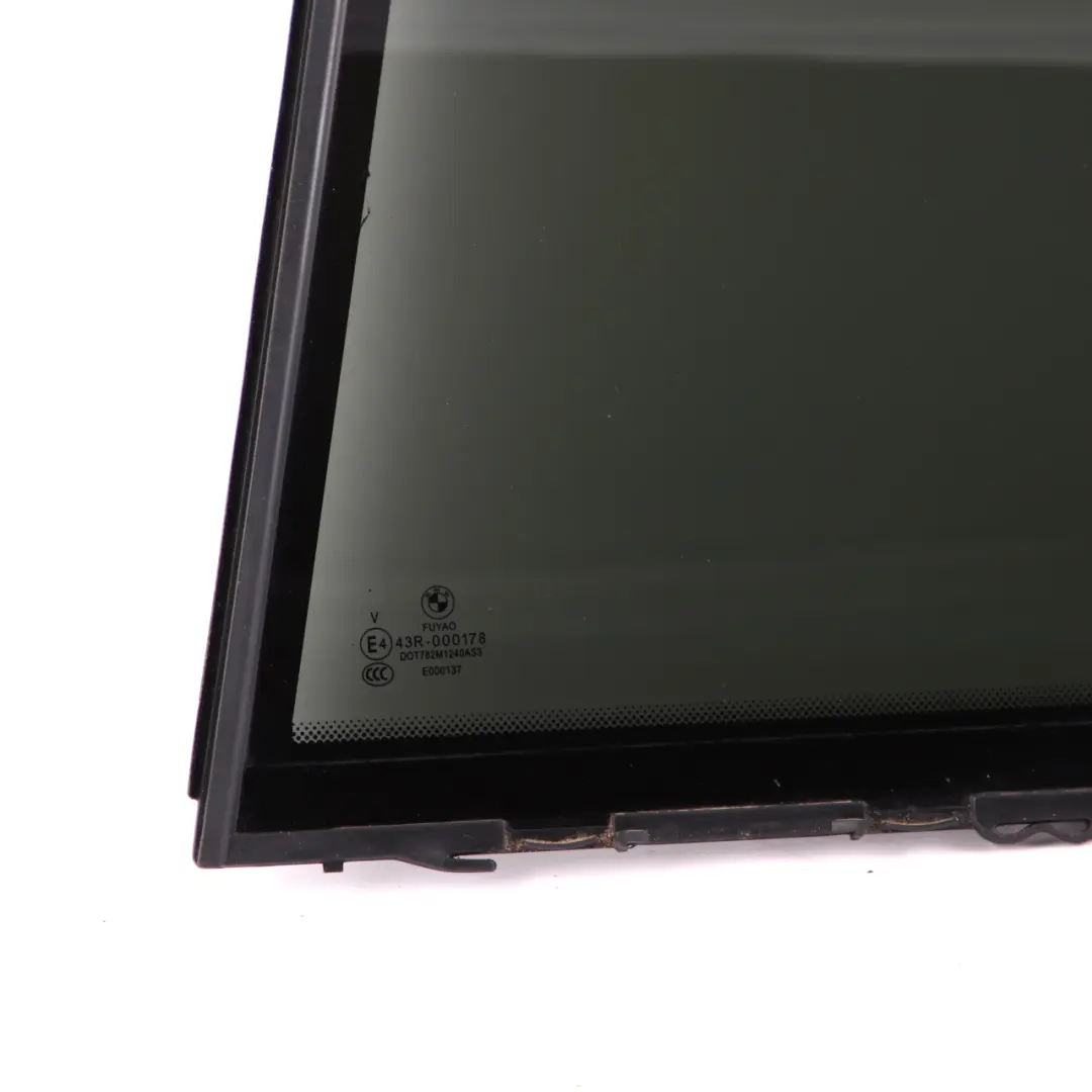 BMW F30 Puerta Ventana Lateral Fija Cristal Pane Negro SSG Trasero Izquierdo AS3 - SKU 7269557 - Número de pieza 7269557