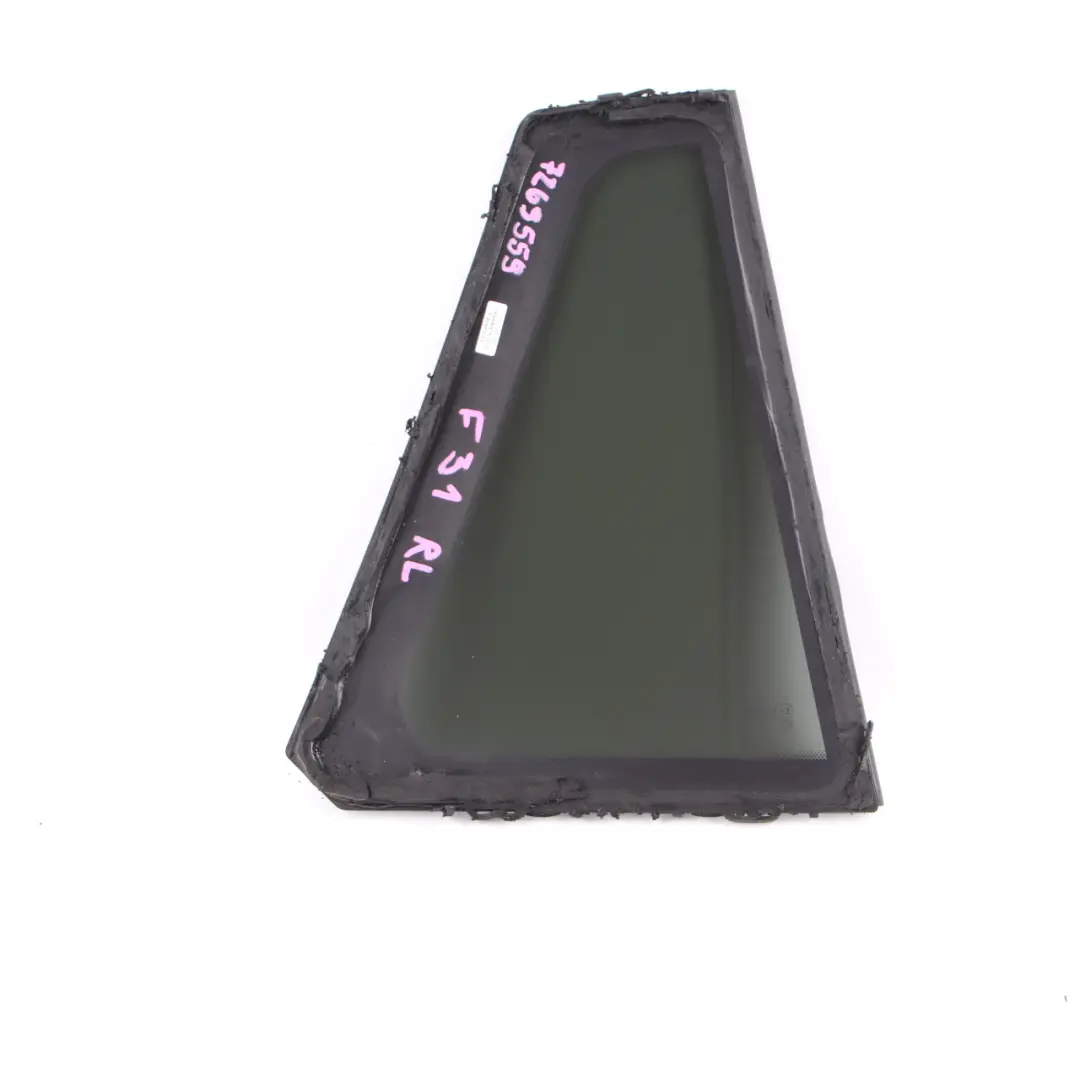 Szyba Karoseryjna Drzwi Trójkątna Lewy Tył Lewa Tylna AS3 do BMW F31 o numerze 7269559 BMW F31 Szyba Karoseryjna Drzwi Trójkątna Lewy Tył Lewa Tylna AS3 - SKU 7269559 - Numer Części 7269559