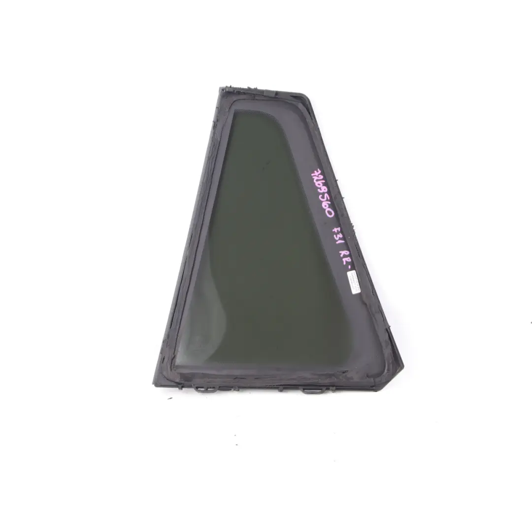 BMW F31 Touring Rear Window Glass Door Triangle AS3 Tinted Right O/S - SKU 7269560 - Part number 7269560
